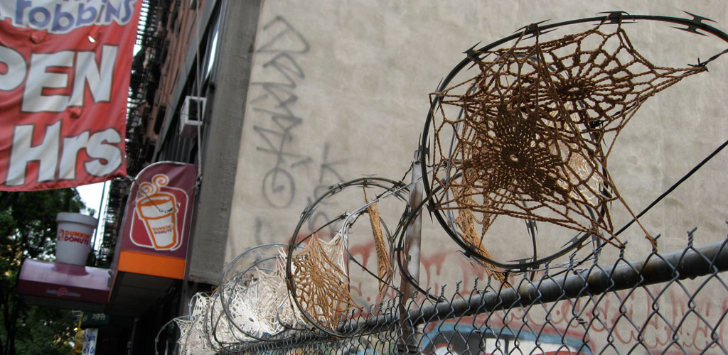 Invasive Crochet | Crystal Gregory | Art in Odd Places